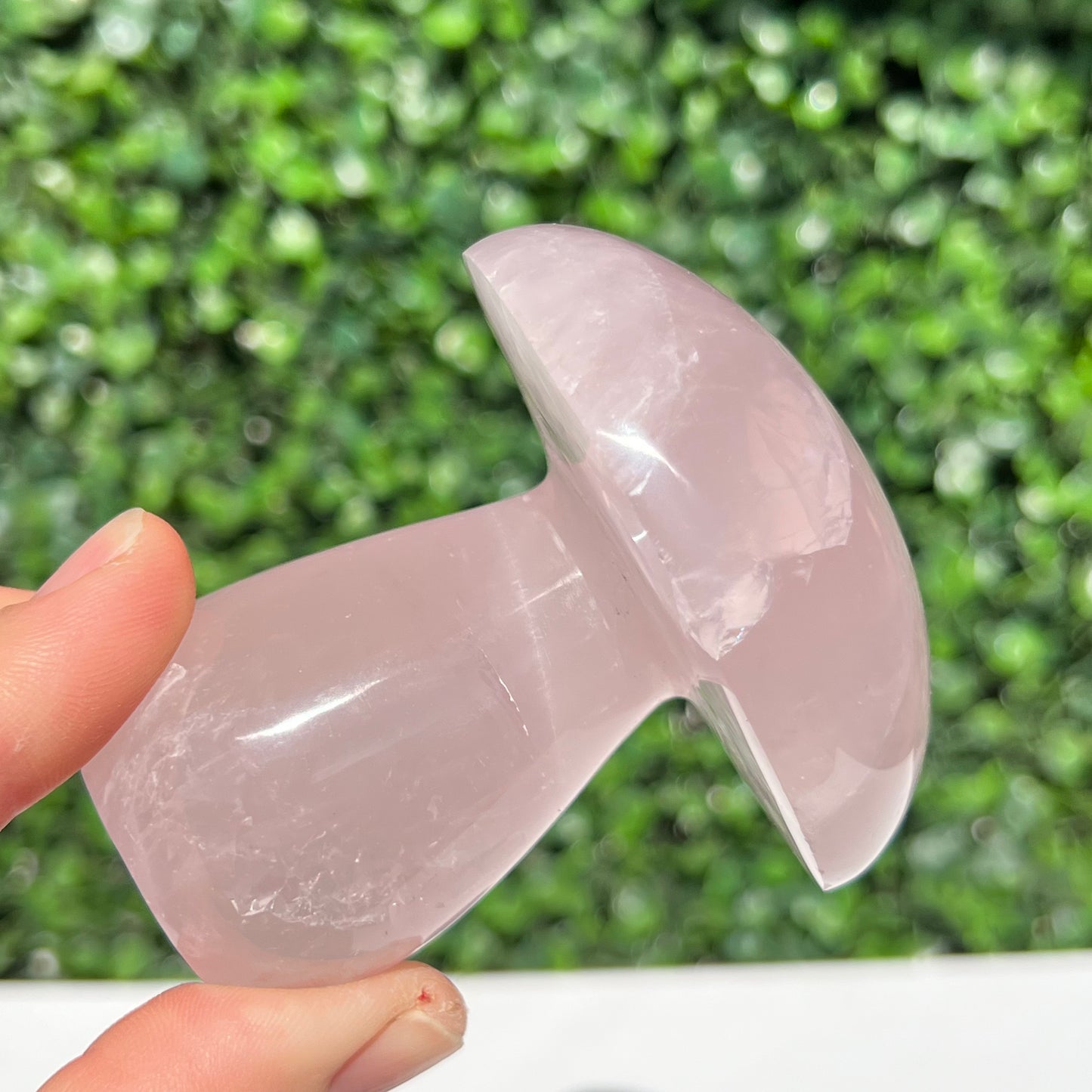Rose Quartz Mushroom