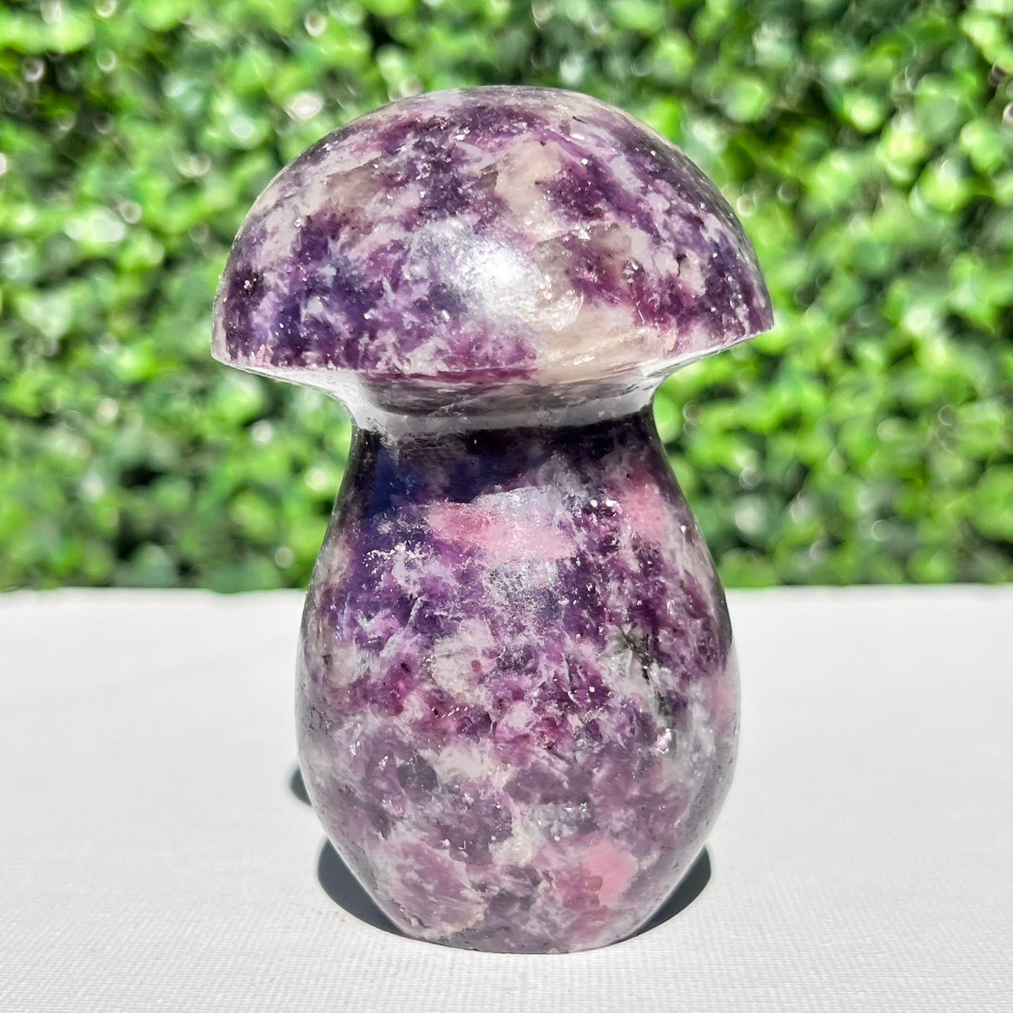 Lepidolite Mushroom