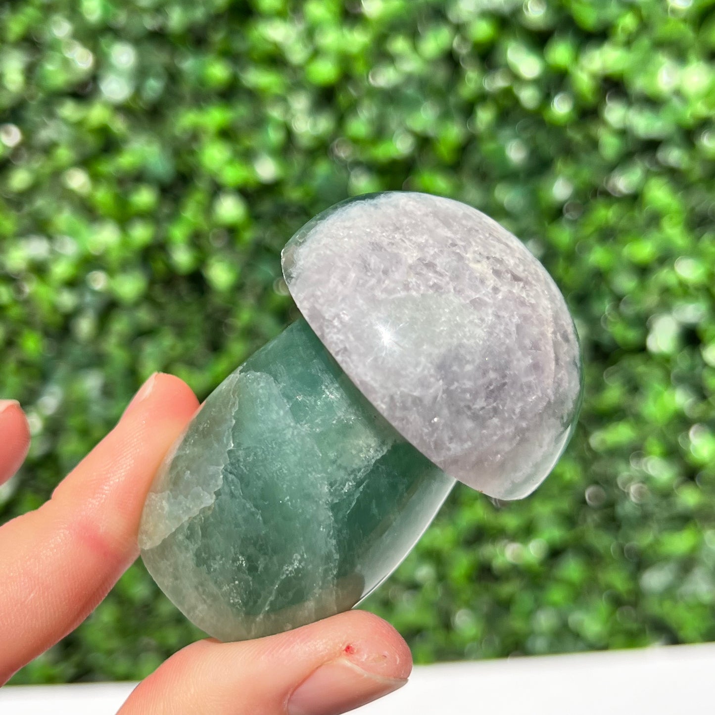 Fluorite Mushroom