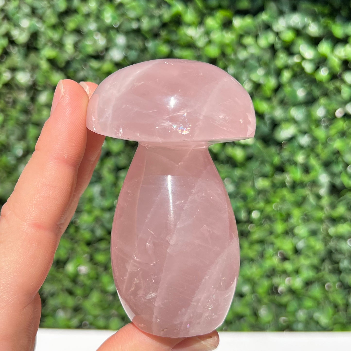 Rose Quartz Mushroom