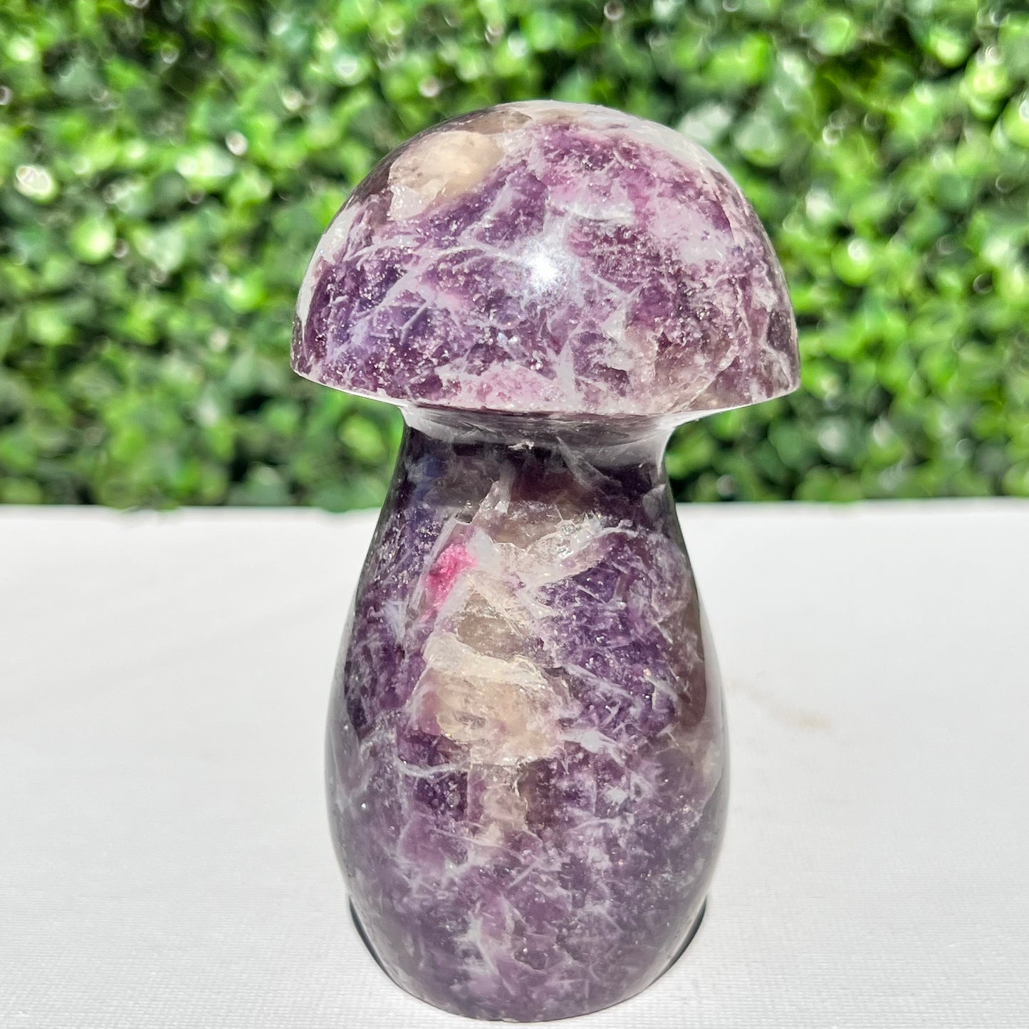 Lepidolite Mushroom