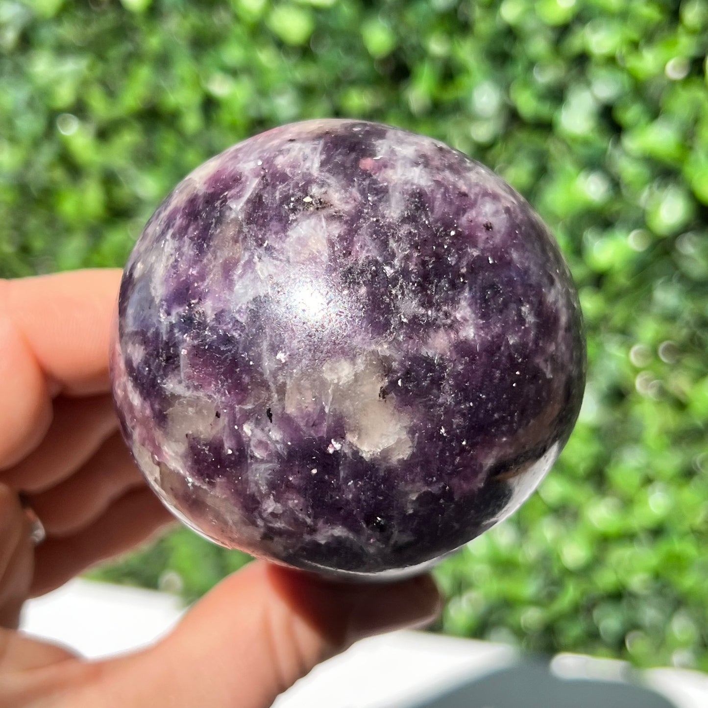 Lepidolite Mushroom