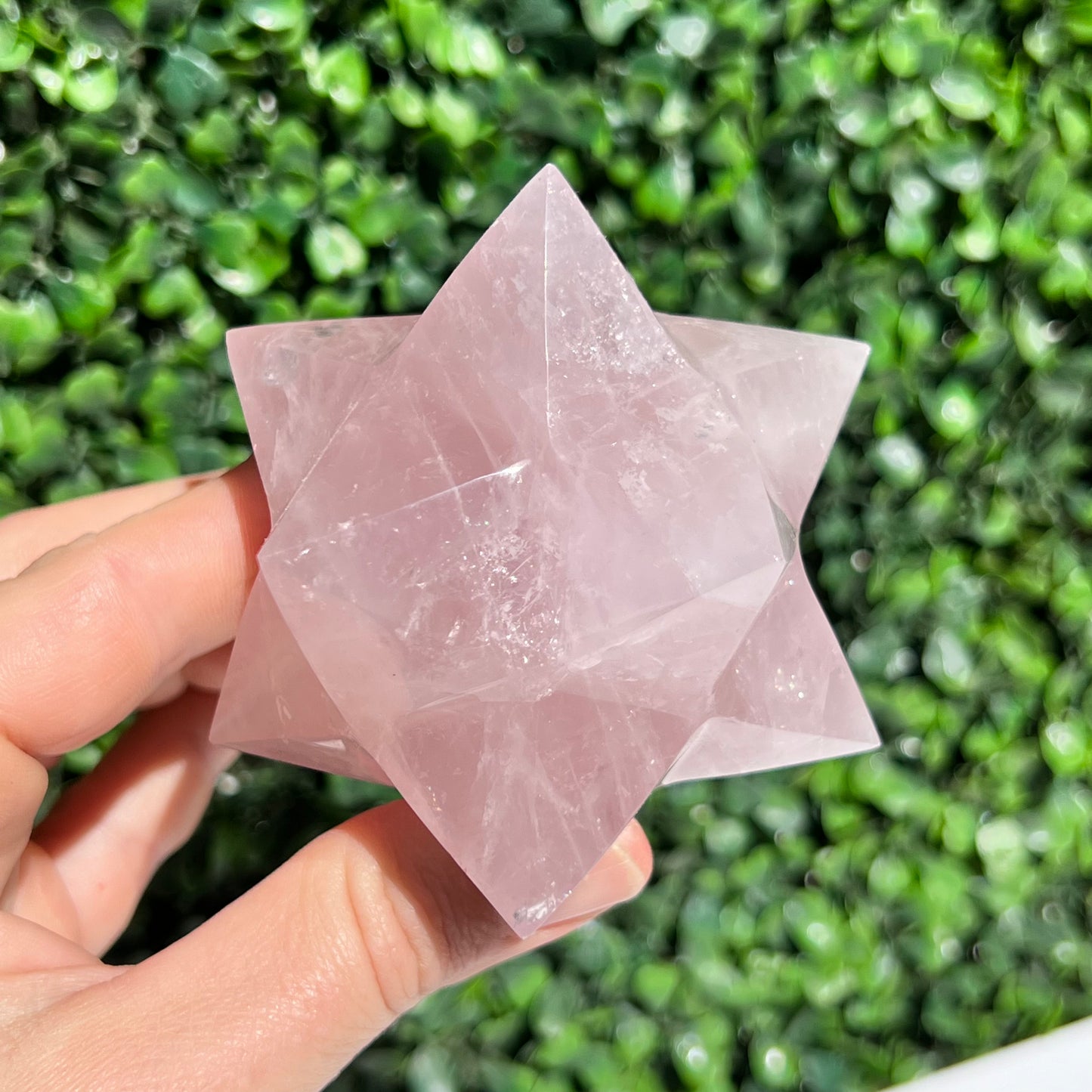 Rose Quartz Star