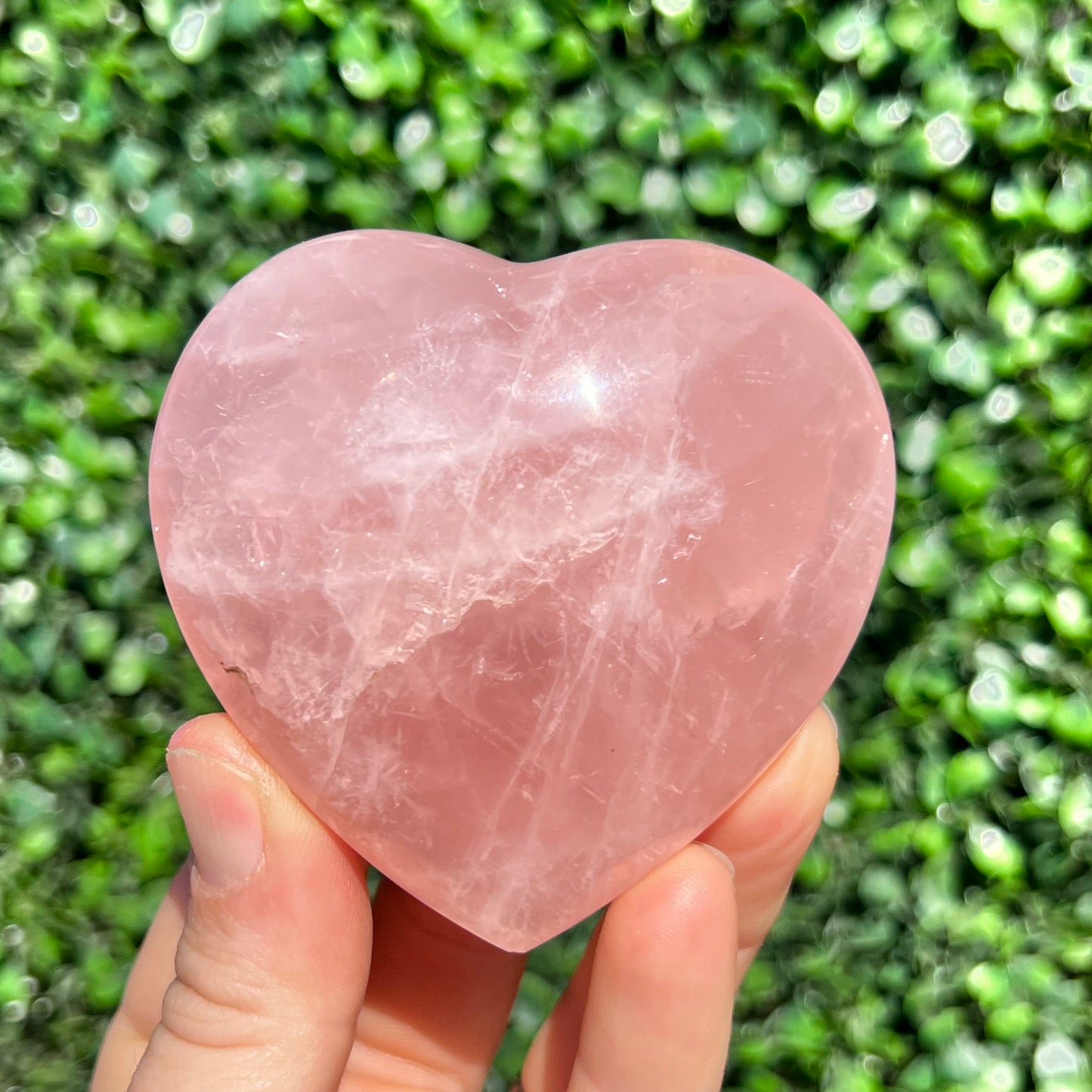 Rose Quartz Heart