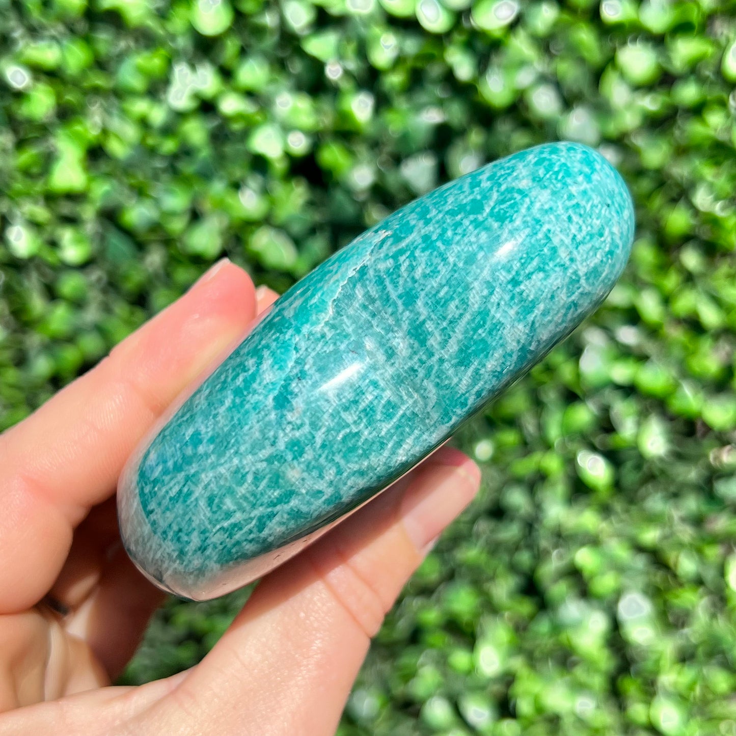 Amazonite Crystal Heart
