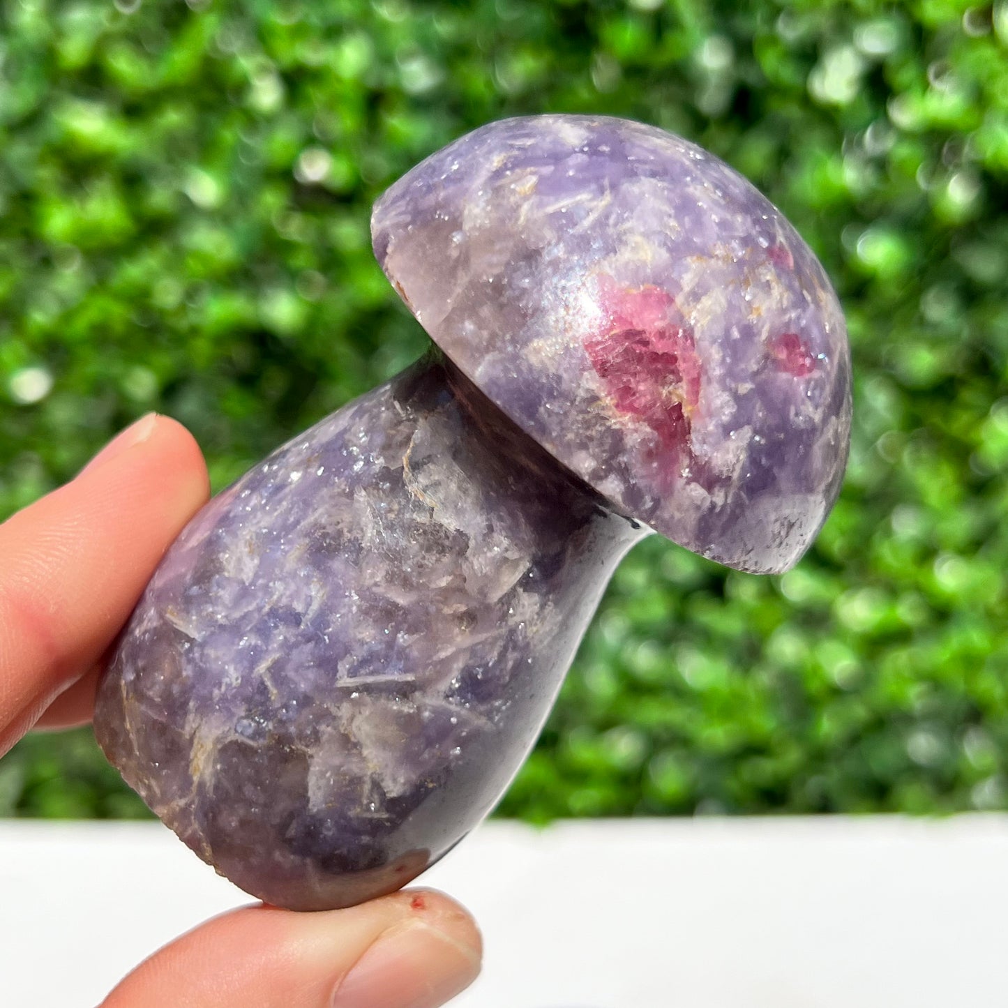 Lepidolite Mushroom