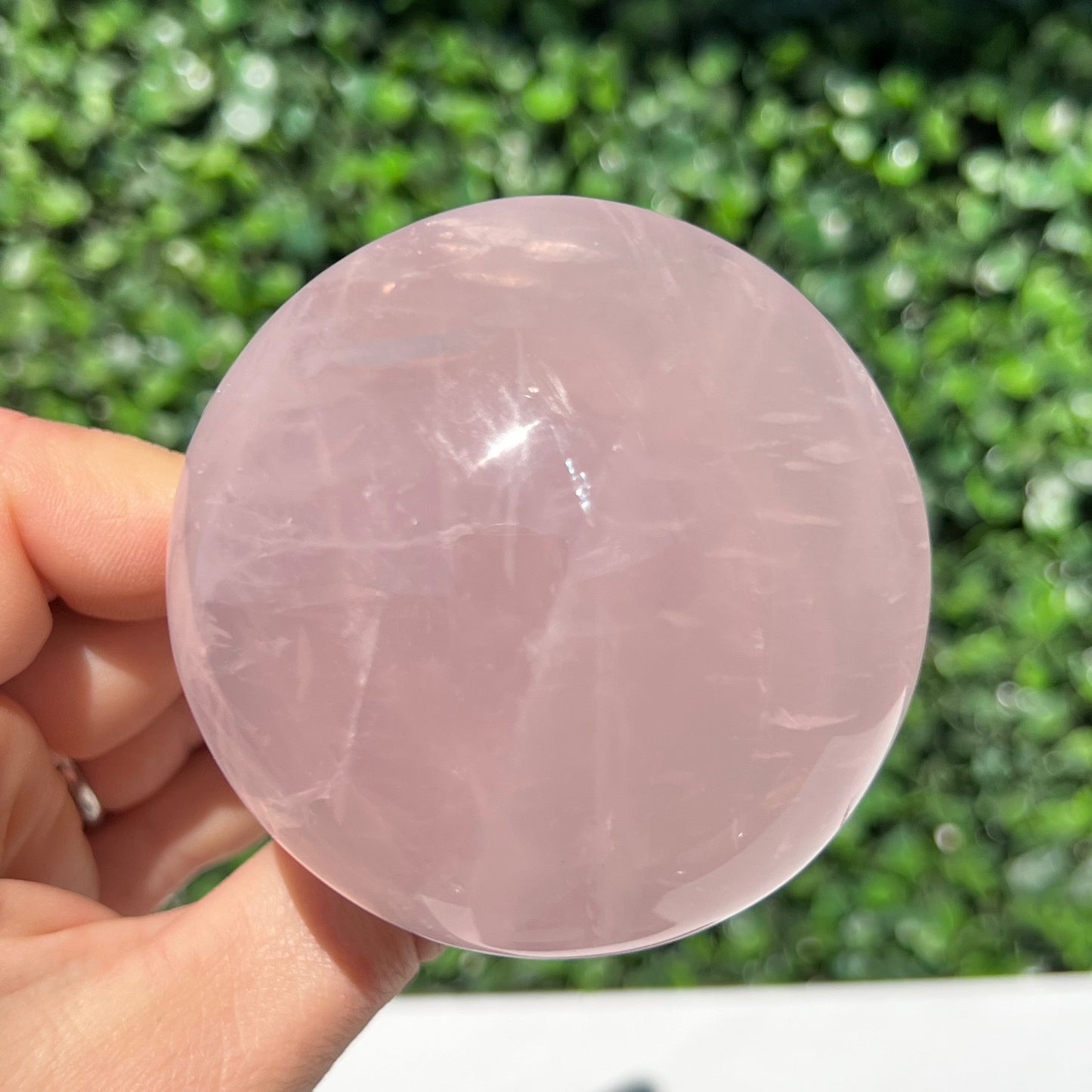 Rose Quartz Mushroom