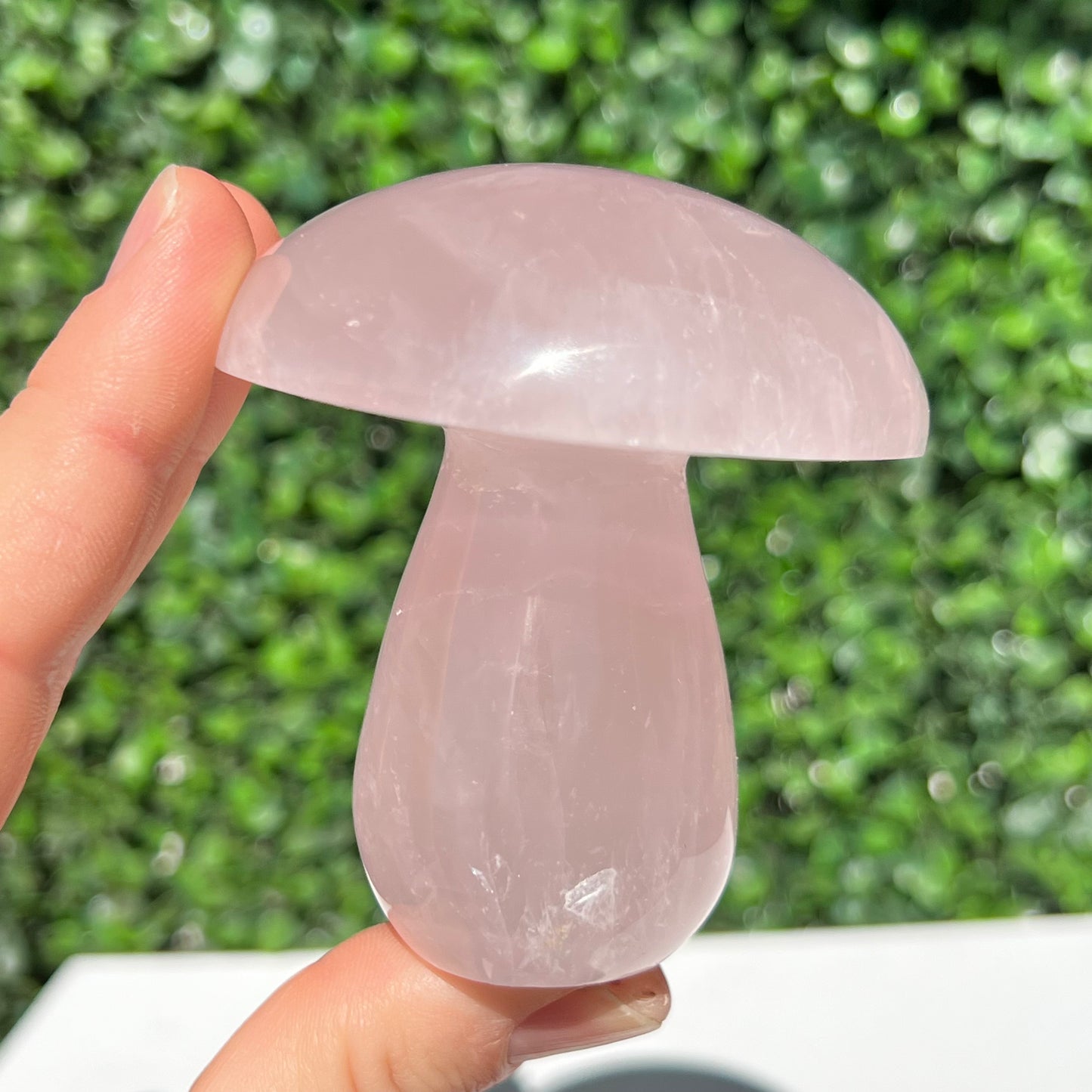 Rose Quartz Mushroom