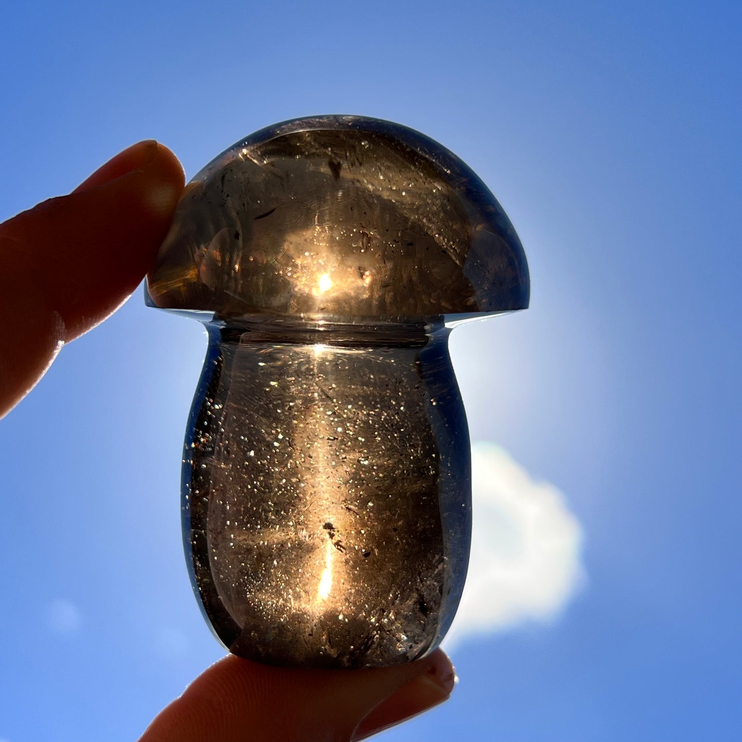 Smokey Quartz Mushroom