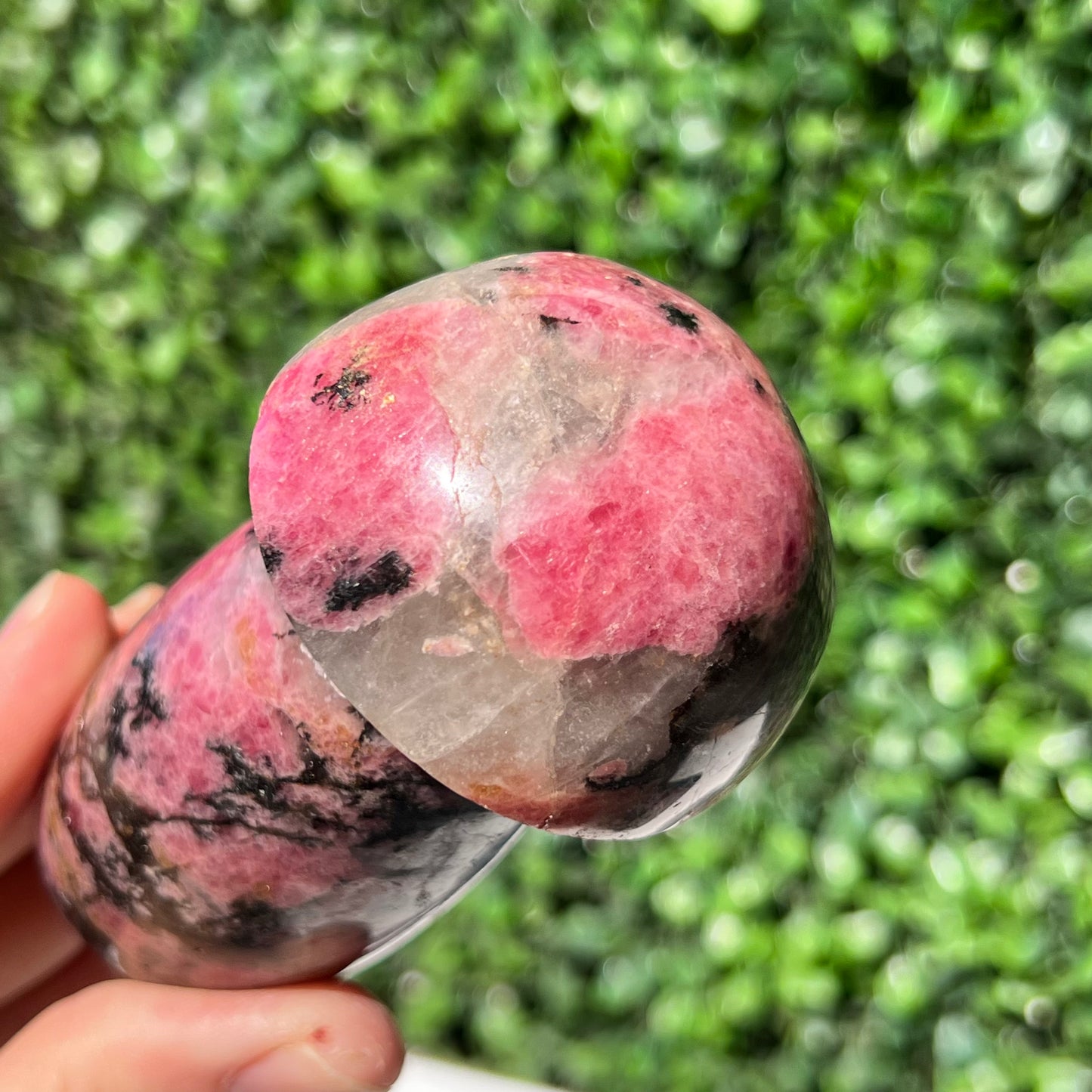 Rhodonite Mushroom