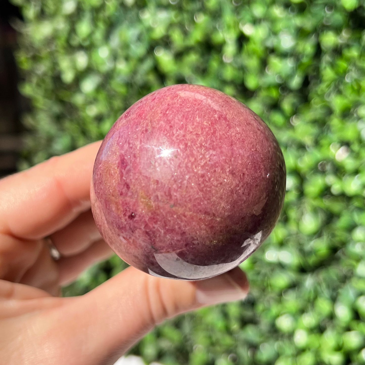 Rhodonite Mushroom