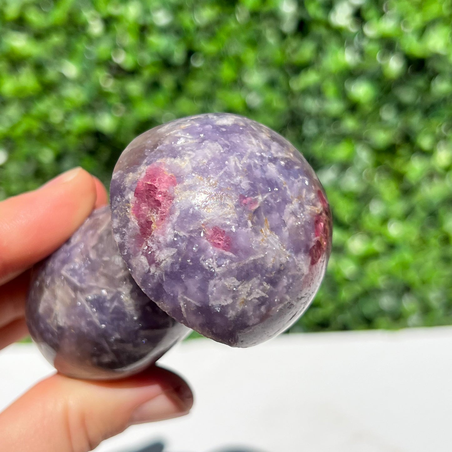 Lepidolite Mushroom