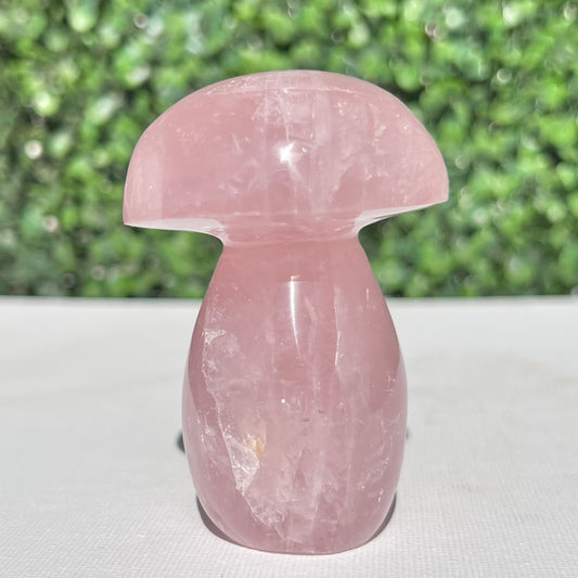 Rose Quartz Mushroom
