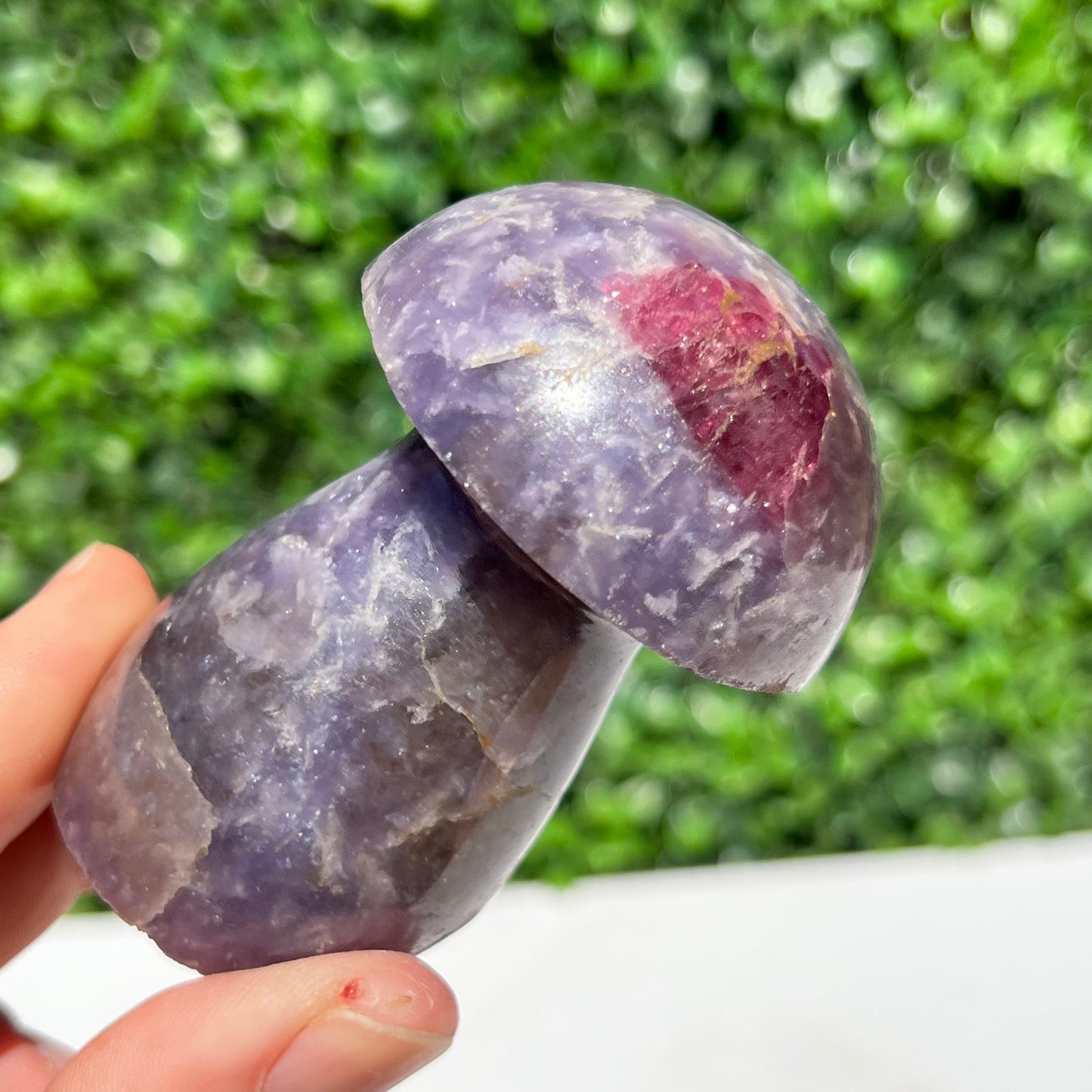 Lepidolite Mushroom