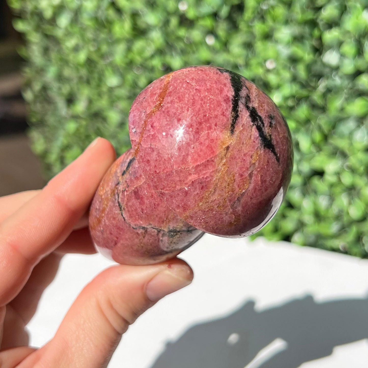 Rhodonite Mushroom