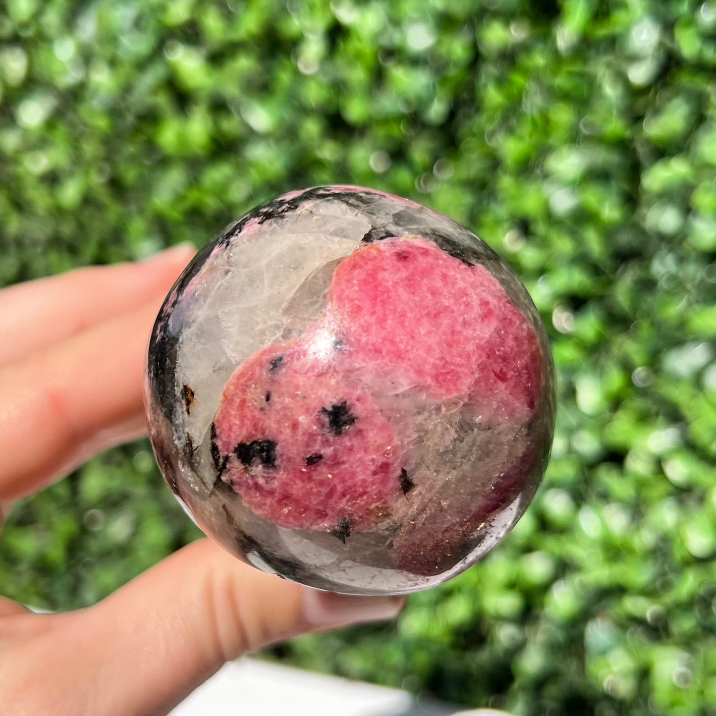 Rhodonite Mushroom