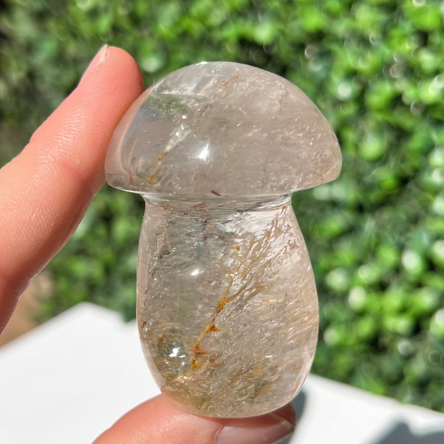 Clear Quartz Mushroom
