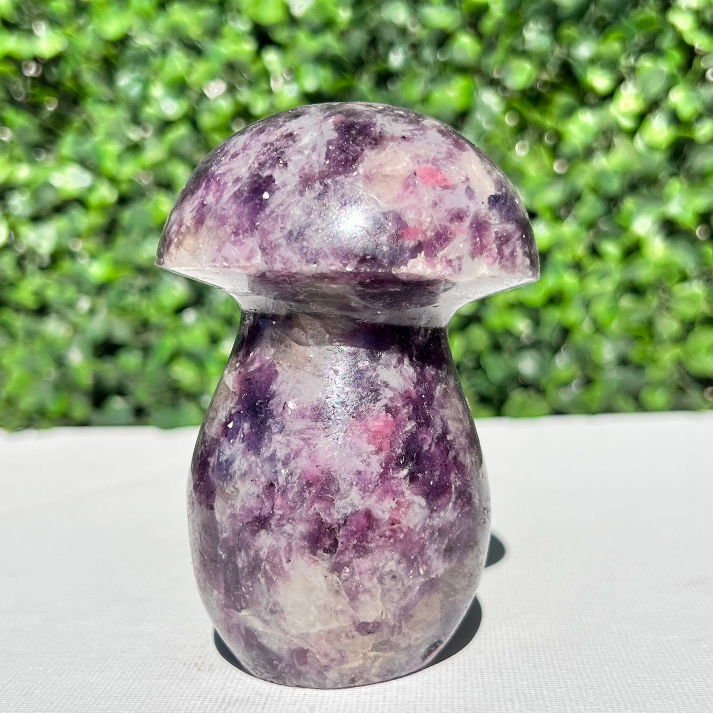 Lepidolite Mushroom