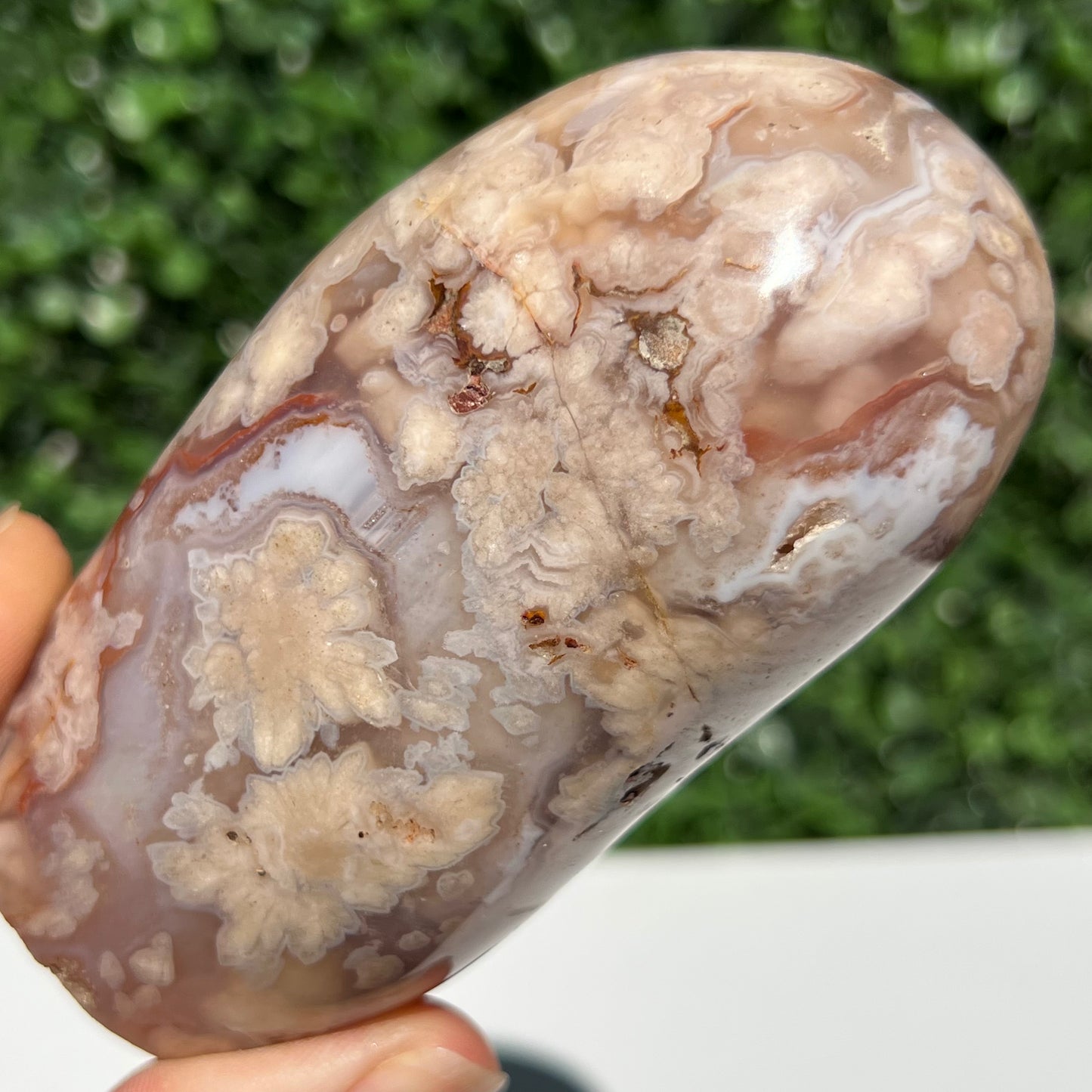 Flower Agate Free Form