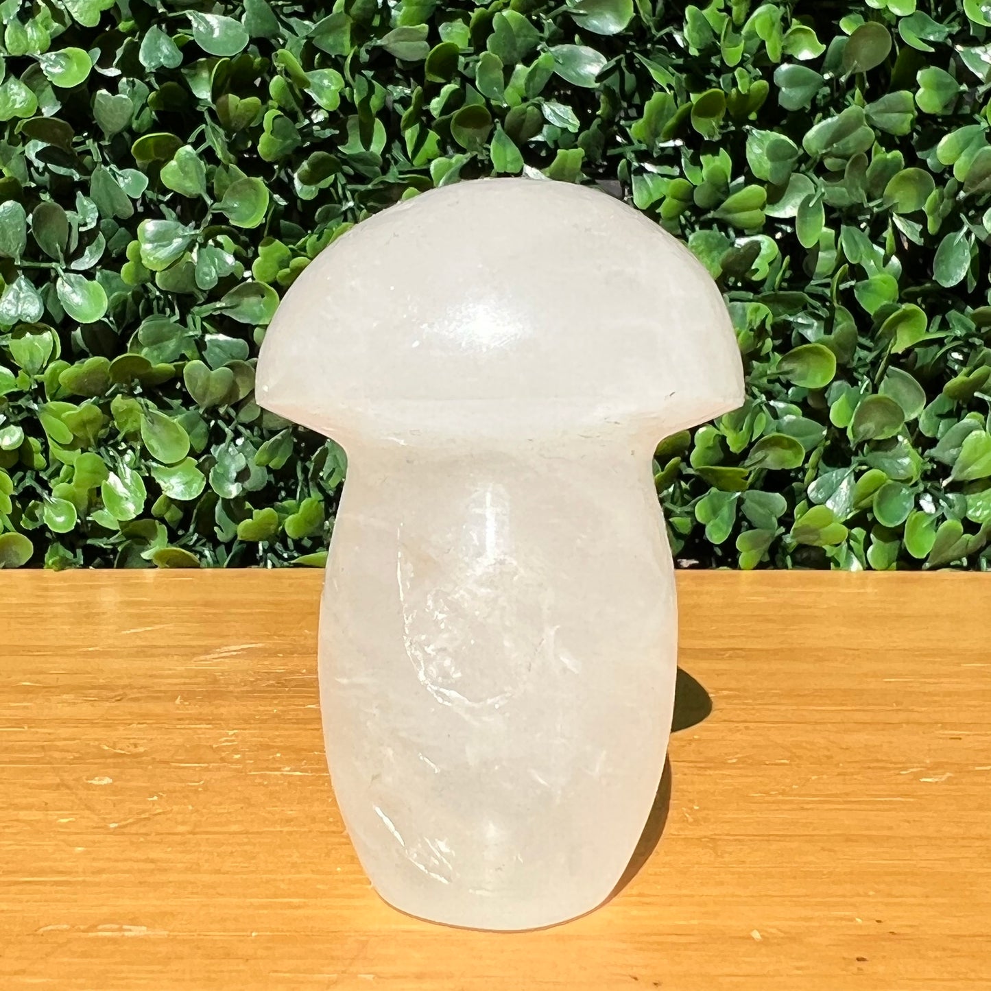Snow Quartz Mushroom