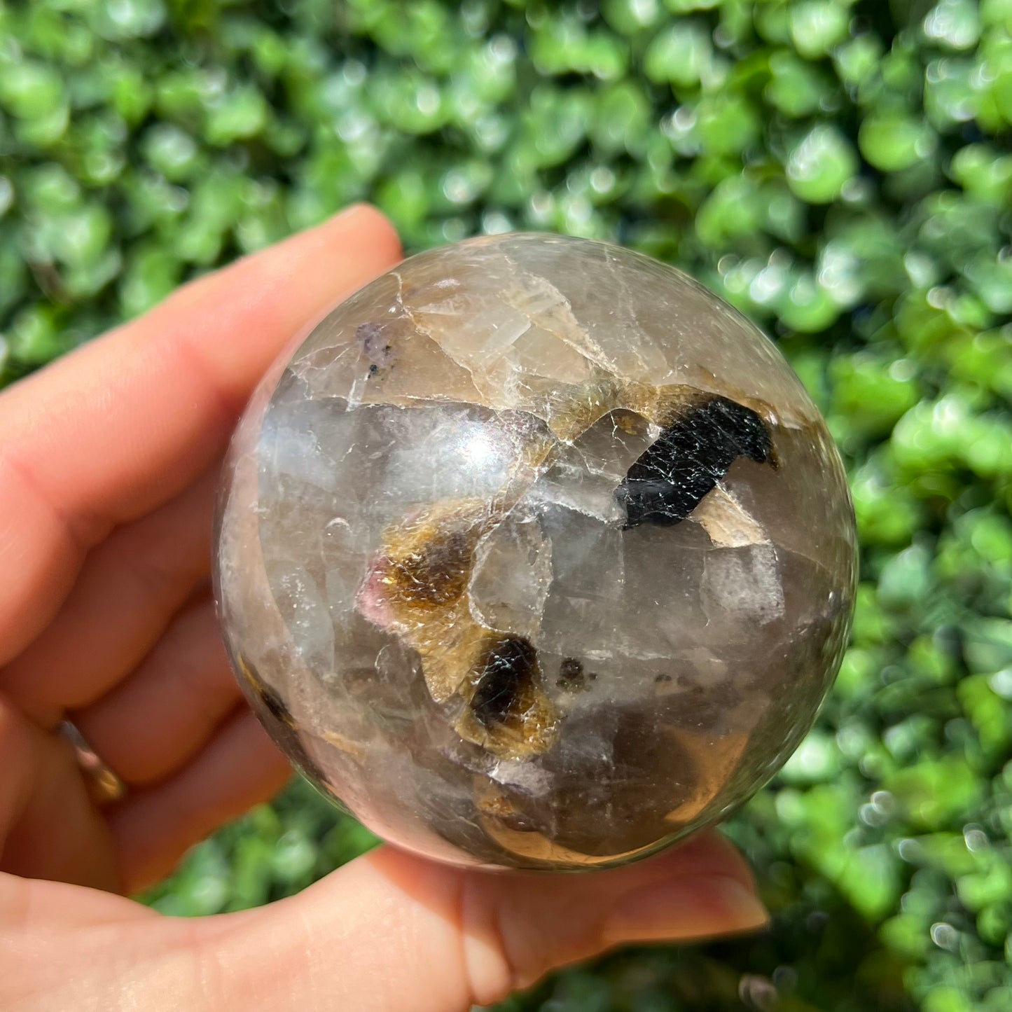 Lepidolite Mix Sphere