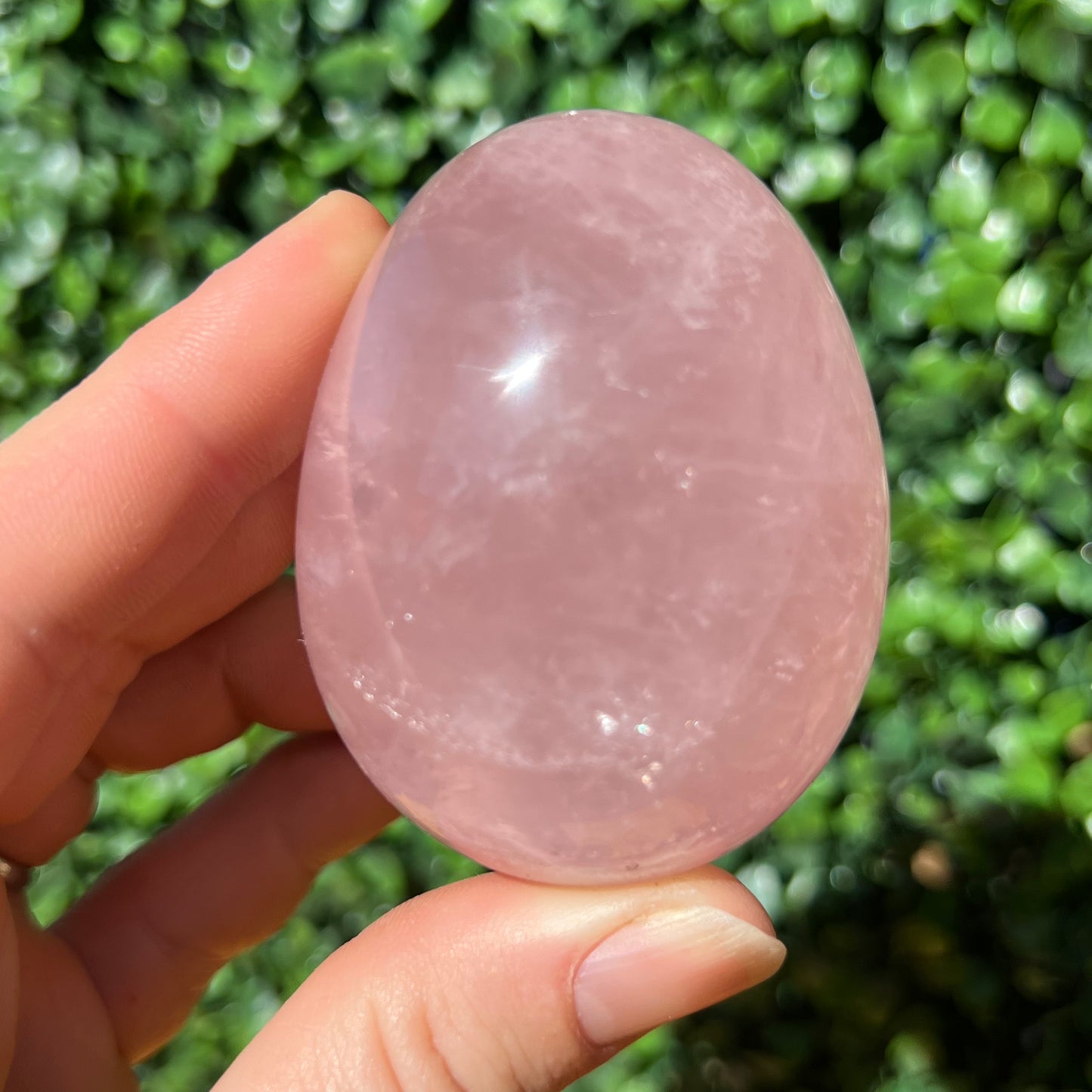 Rose Quartz Egg