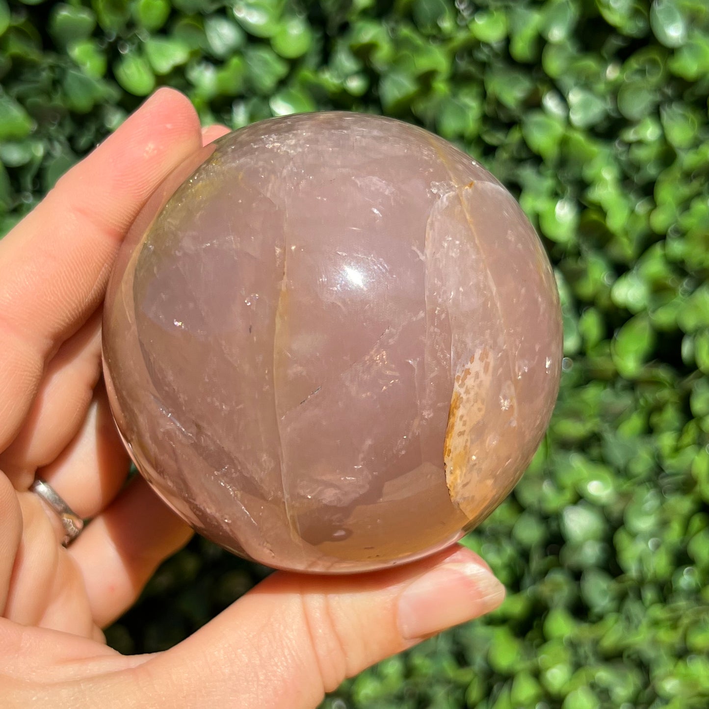 Rose Quartz Sphere