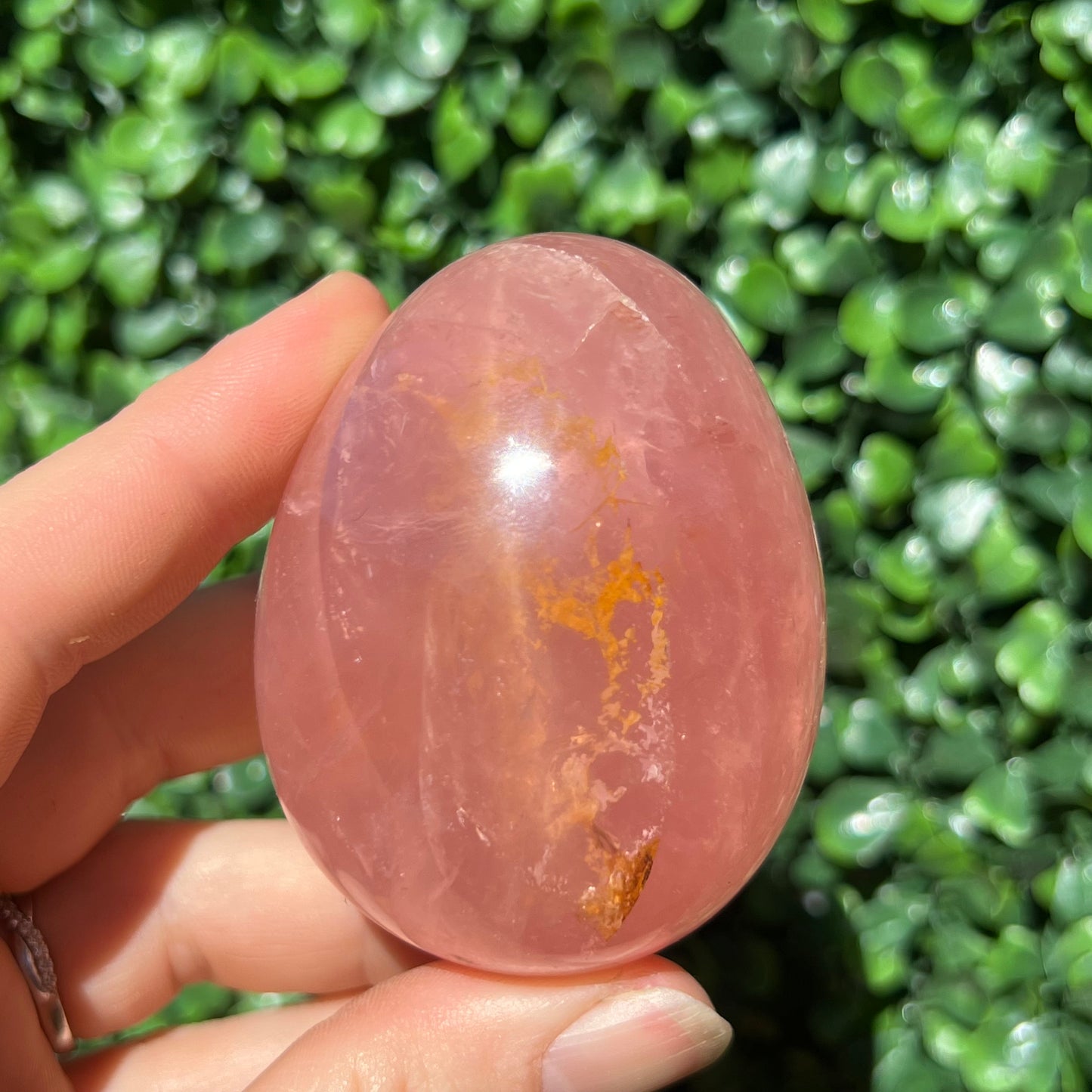 Rose Quartz Egg