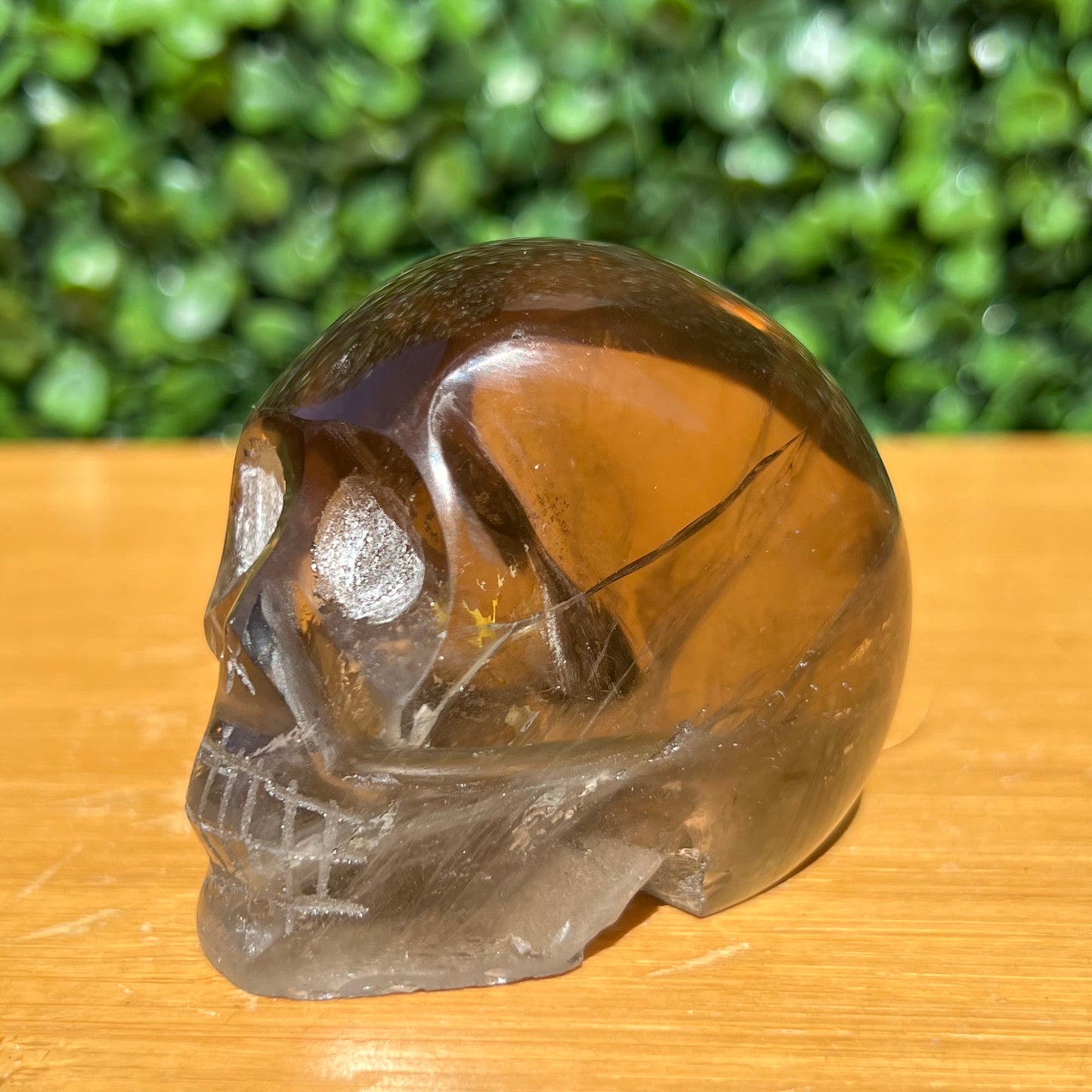 Smokey Quartz Skull