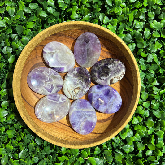 Amethyst Quartz Worry Stone’s