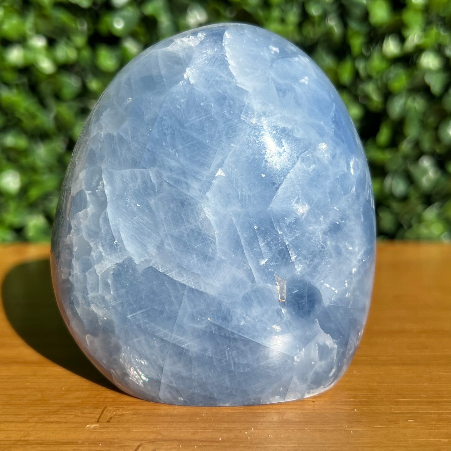Blue Calcite Free Form