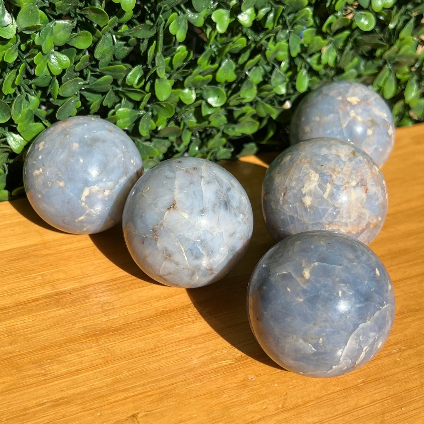 Blue Quartz Sphere’s