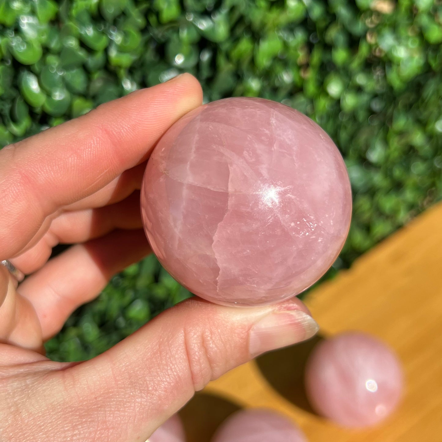 Rose Quartz Sphere’s