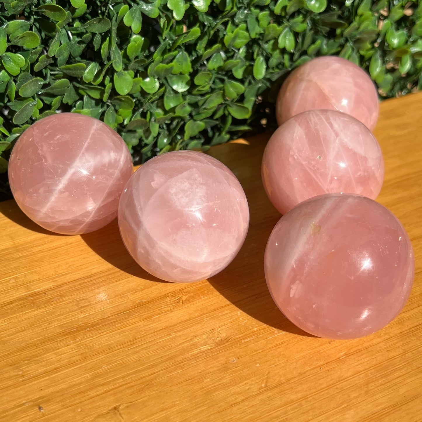 Rose Quartz Sphere’s