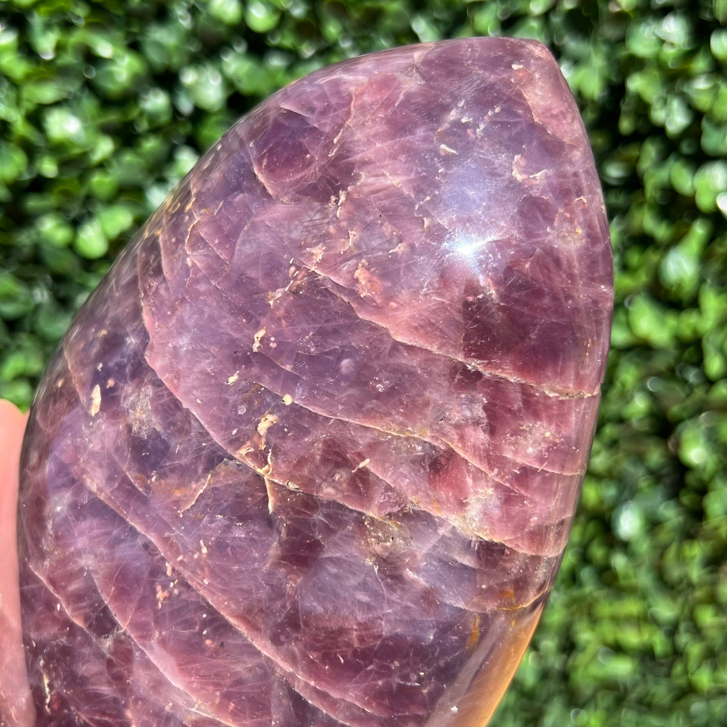Purple Quartz Leaf
