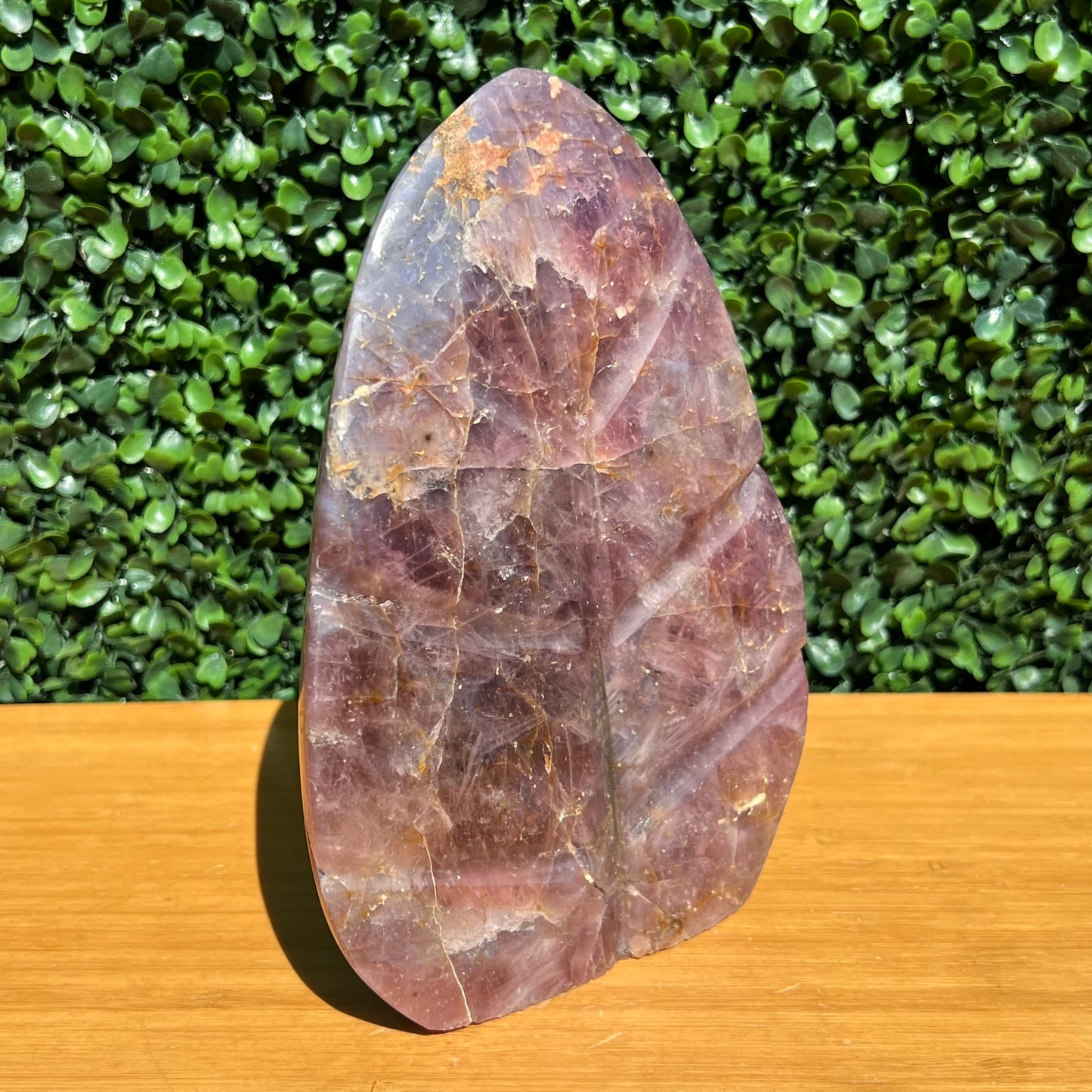 Purple Quartz Leaf