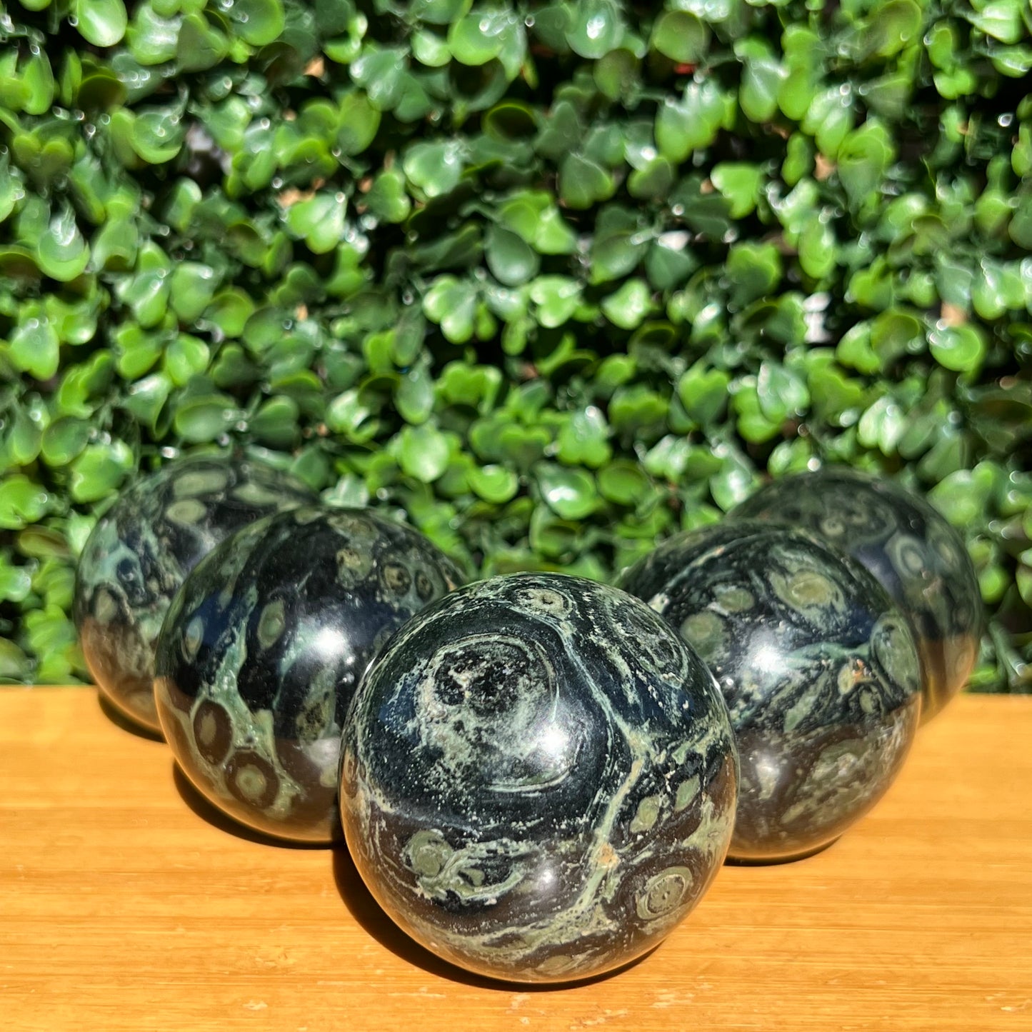 Kambaba Jasper Sphere’s