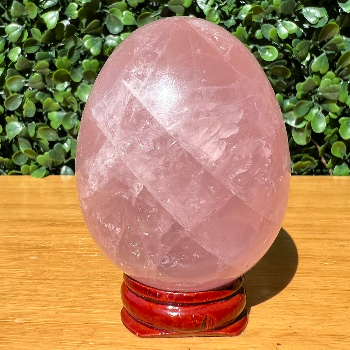 Rose Quartz Egg