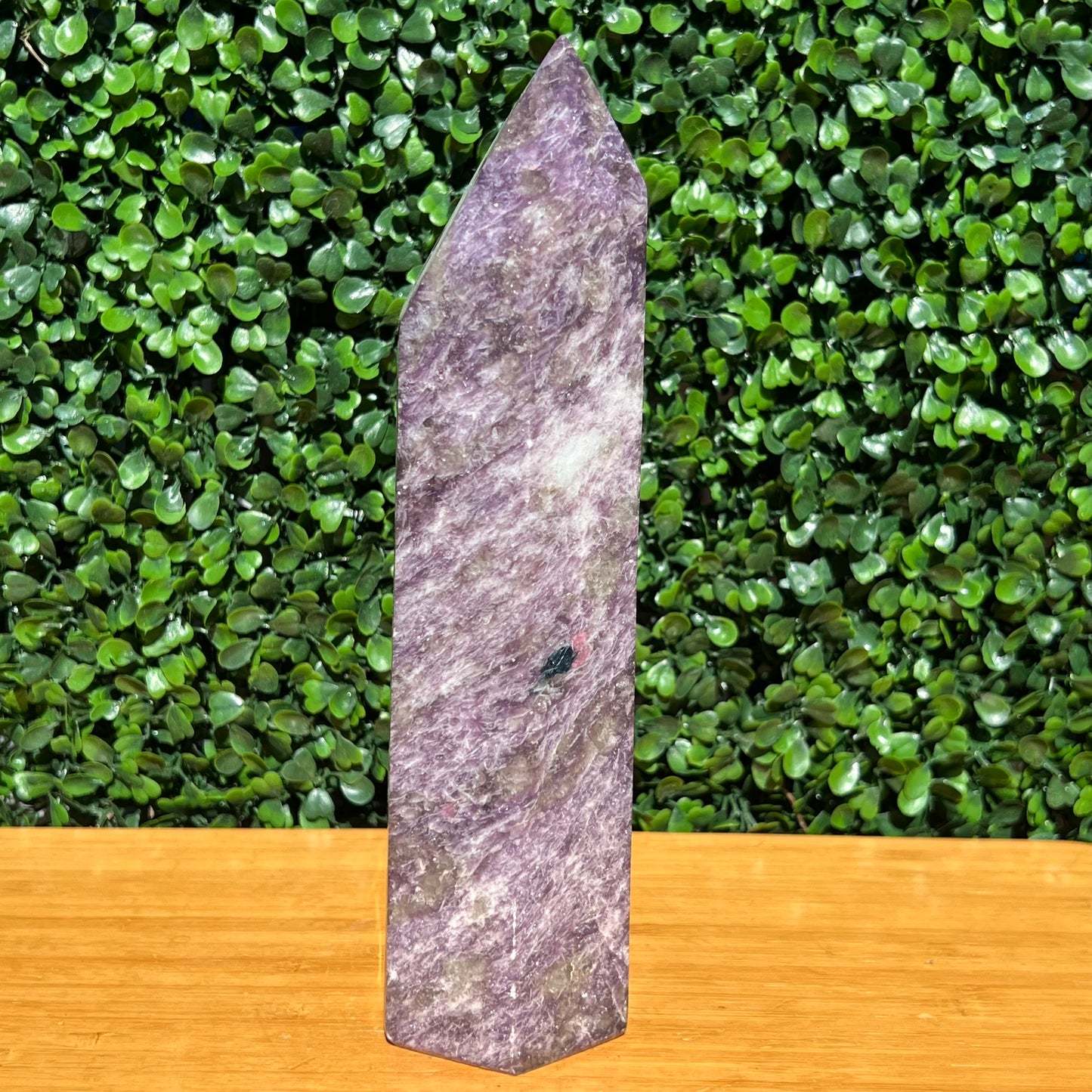 Lepidolite Unicorn Stone Tower