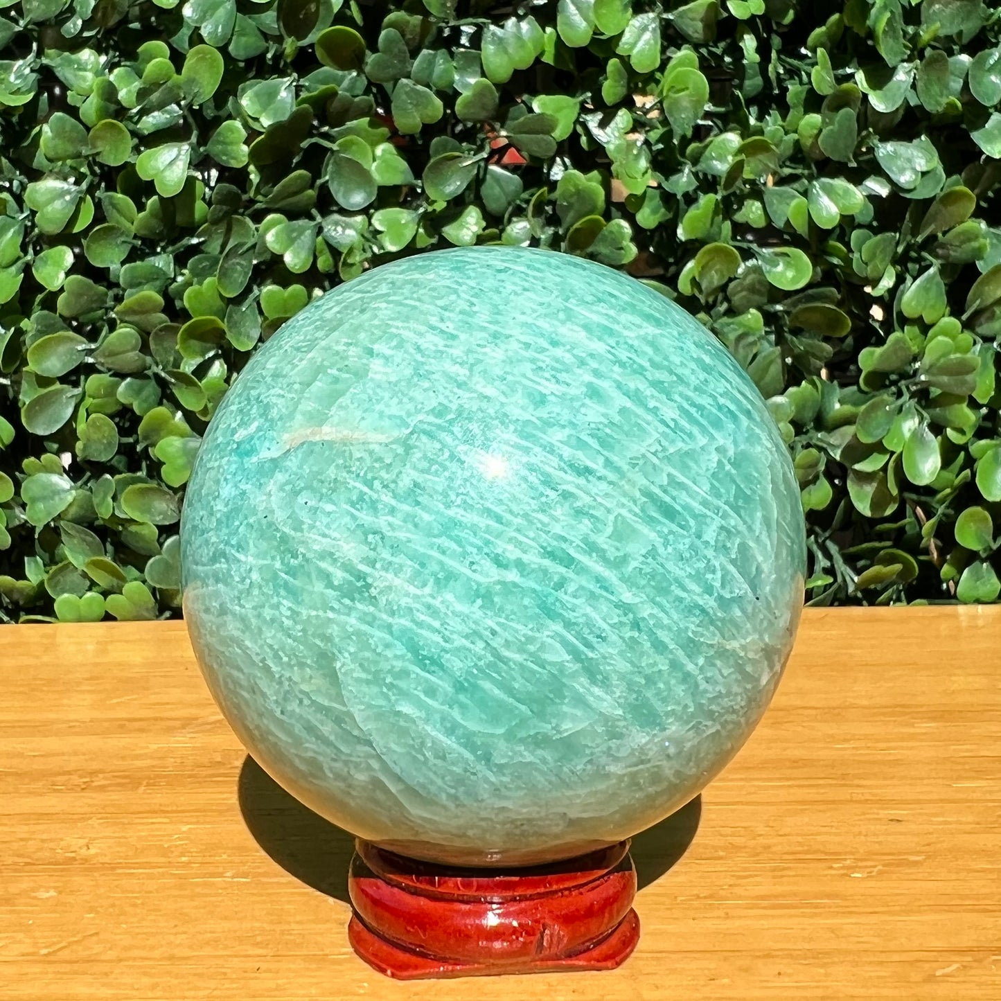 Amazonite Crystal Sphere