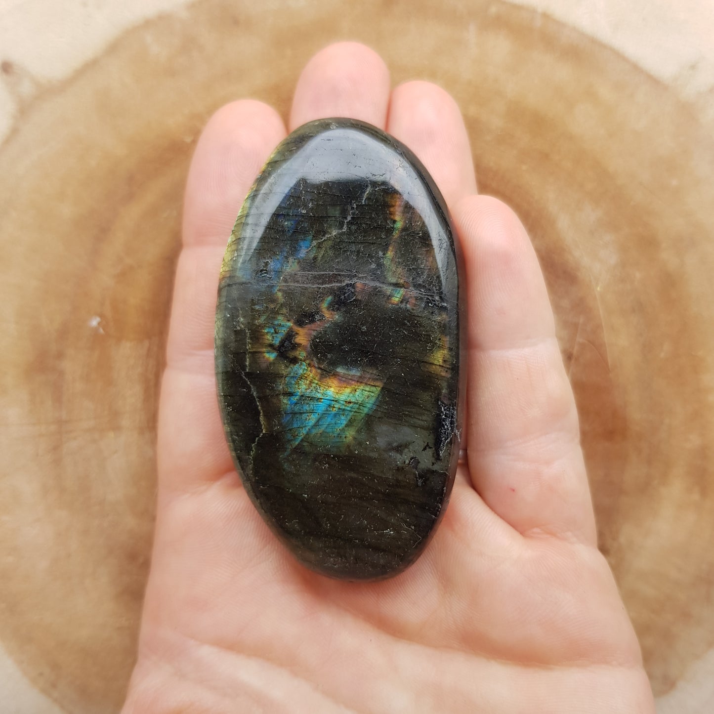 Labradorite Palm Stones