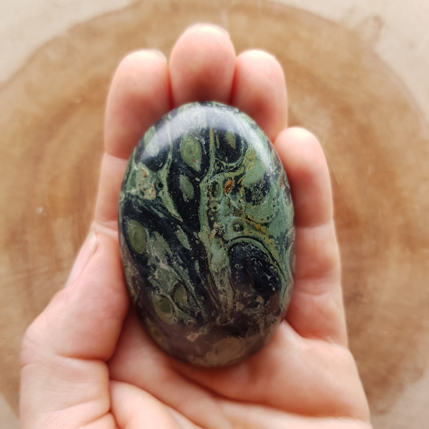 Kambaba Jasper Palm Stone’s