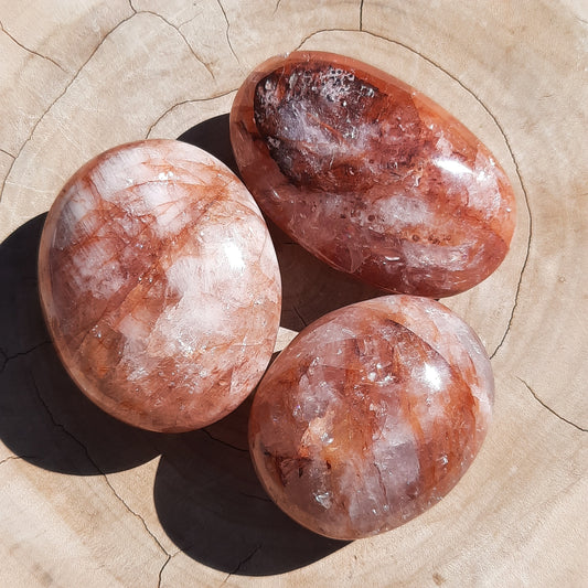 Fire Quartz Palm Stone’s