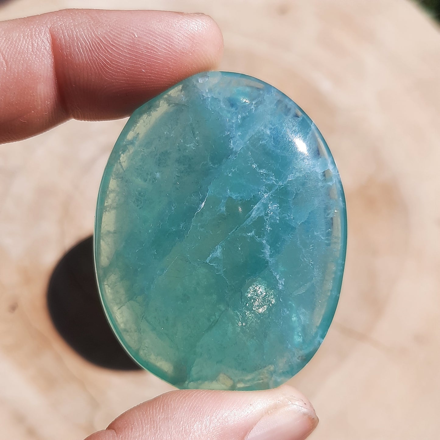 Fluorite Palm Stone’s