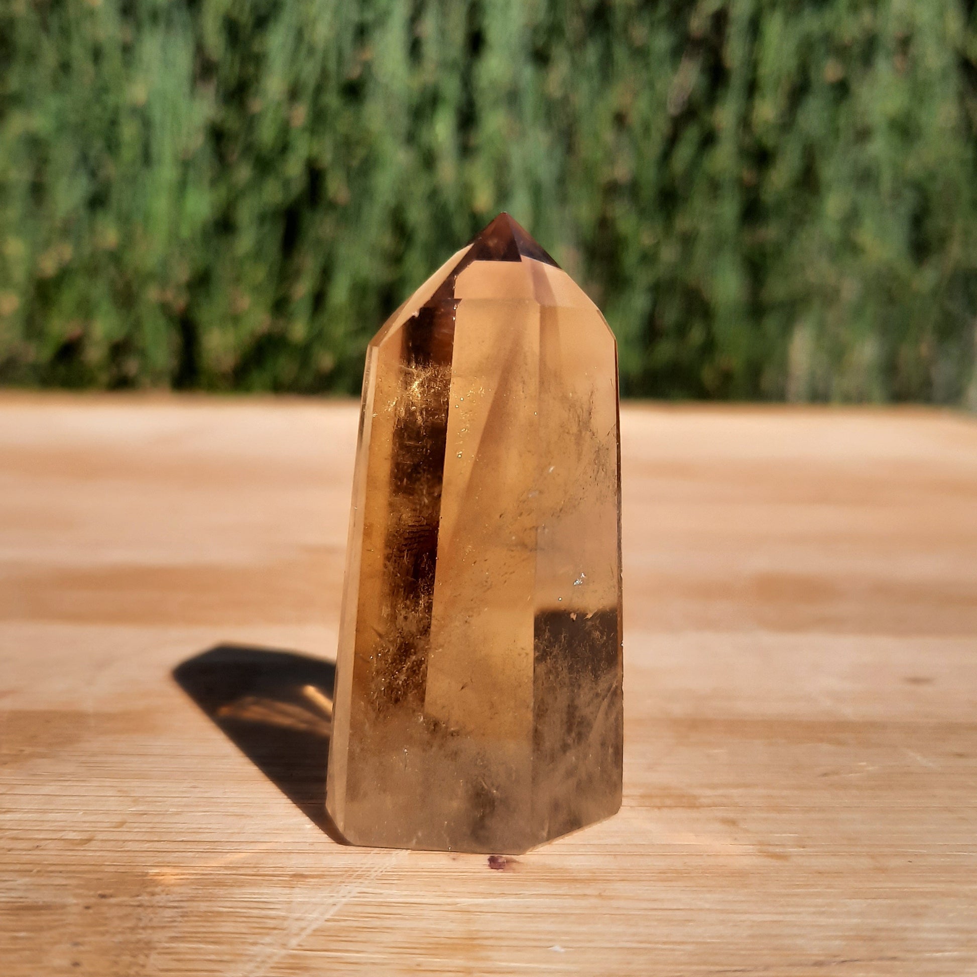 100% Natural Citrine Quartz Point - The Crystal Society Pty Ltd