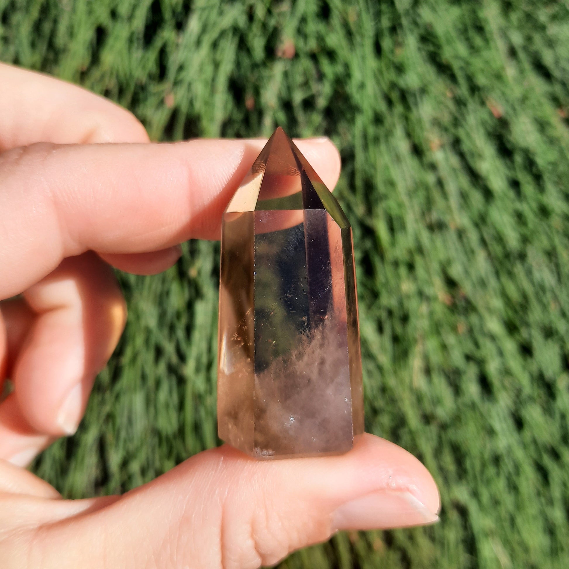 100% Natural Citrine Quartz Point - The Crystal Society Pty Ltd