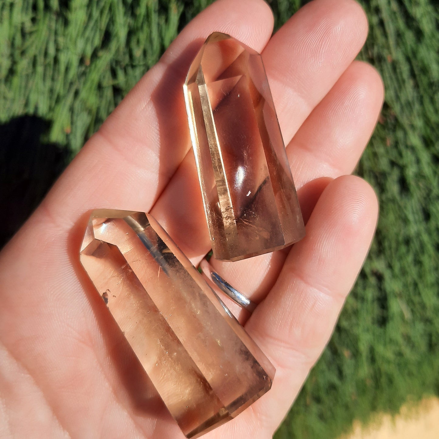 100% Natural Citrine Quartz Point - The Crystal Society Pty Ltd