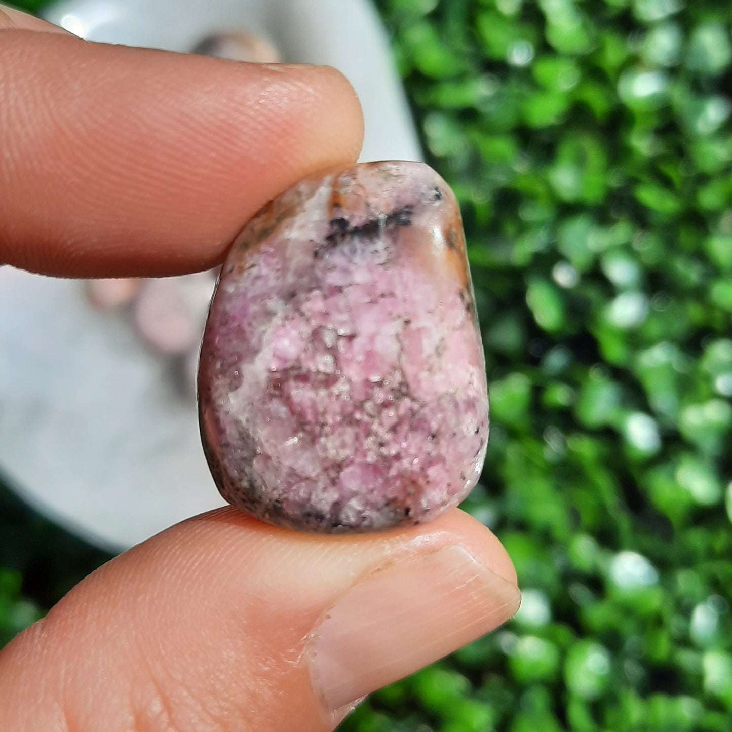 Cobalto Calcite Crystal Tumbles