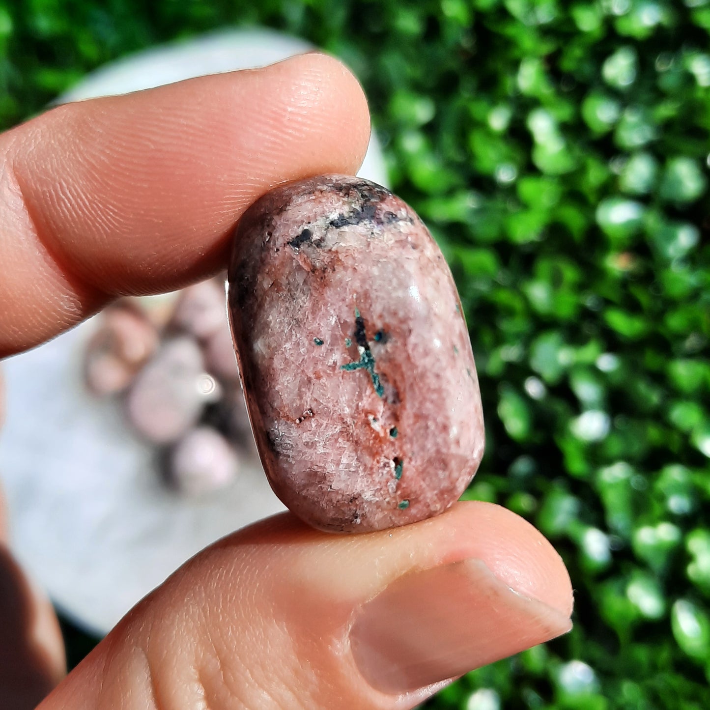 Cobalto Calcite Crystal Tumbles