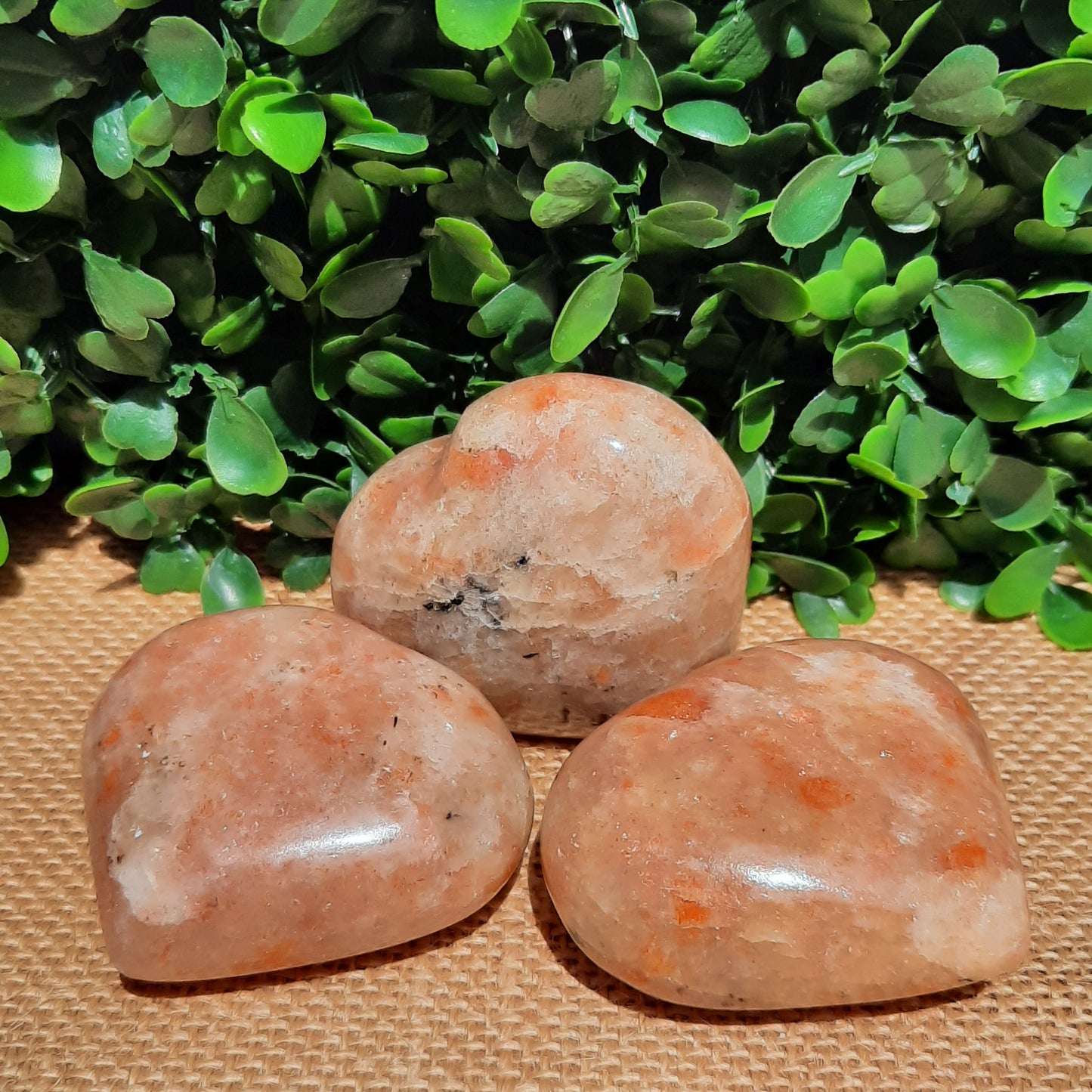 Sunstone Hearts ~ 45mm